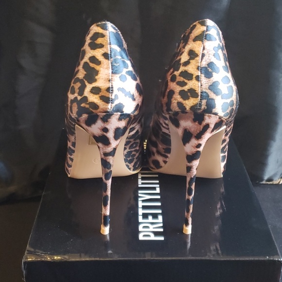 Leopard High Heels by PrettyLittleThing - Picture 7 of 8